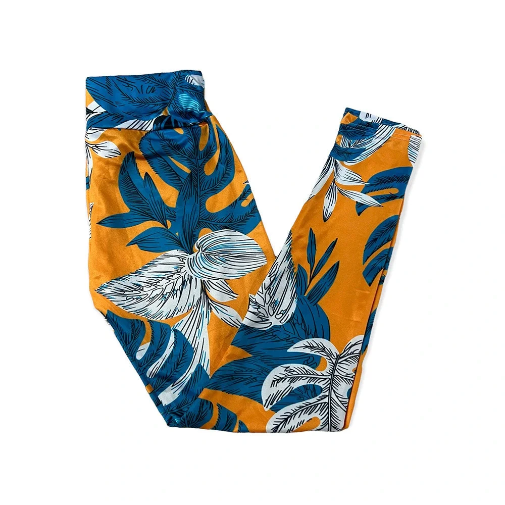 monstera Leggings Multicolor - Picture 2 of 6